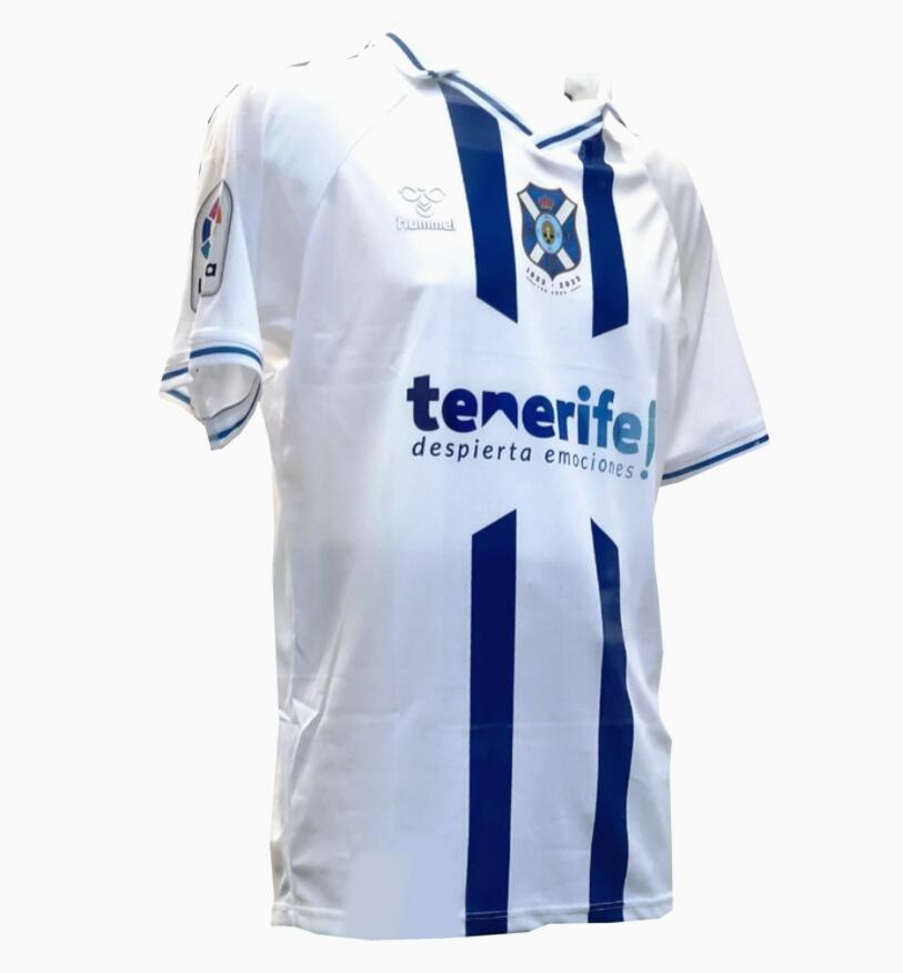 2021/22 Club Deportivo Tenerife Centenary Soccer Jersey Shirt